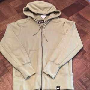 NWOT-American Giant-Classic Full Zip Hoodie-Light Green-Small